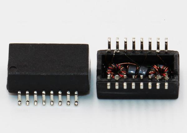 Surface Mounting Cat 5 Pulse Ethernet Transformer Dual Phase Toroidal Coil