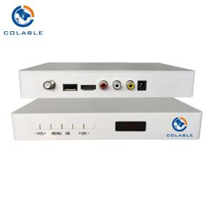 China HDMI Cable  TV Set Top Box With Smart Card CVBS H 264 MPEG - 2 HD DVB - C Output on sale