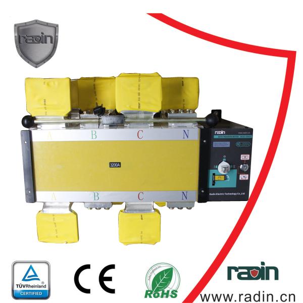Cheap Motorized Manual Transfer Switch Auto High Security Max +60ºC For Power System for sale
