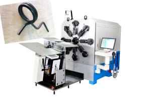 Sixteen Axes Automatic Spring Machine High Output With 80m / Min Feeding Speed
