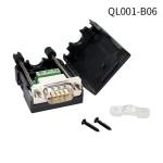 DB9 D Sub 9 Pin RS232 Serial Port Connectors to 3-pin Terminal Blocks Adapter