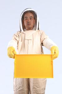 China Full Body Beekeeping Protective Clothing White Color Cotton Bee Suit on sale