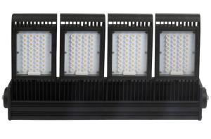 120LM / W 320W Modular LED Flood Light Energy Saving Black Housing Color