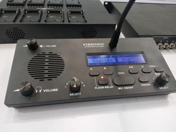 High Speed Wireless Interpretation System With Indirect Translation And Direct