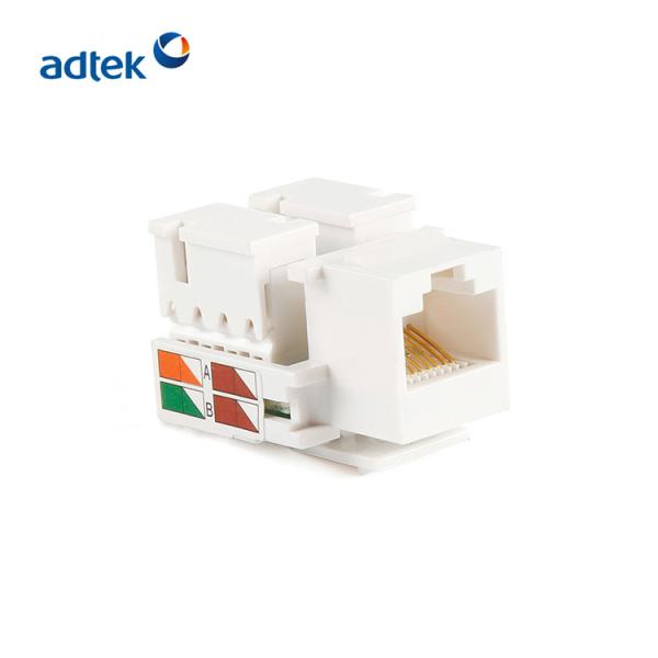 Cheap Cat6 Toolless Keystone Jack , rj45 keystone Ethernet jack for sale