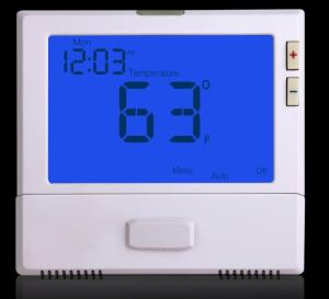 Battery Powered Programmable Thermostat , Programmable Electric Thermostat