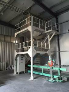 China 1.5kW 800 Bags / Hour Grain Pellet Packing Machine Dual Hopper Weighing System on sale