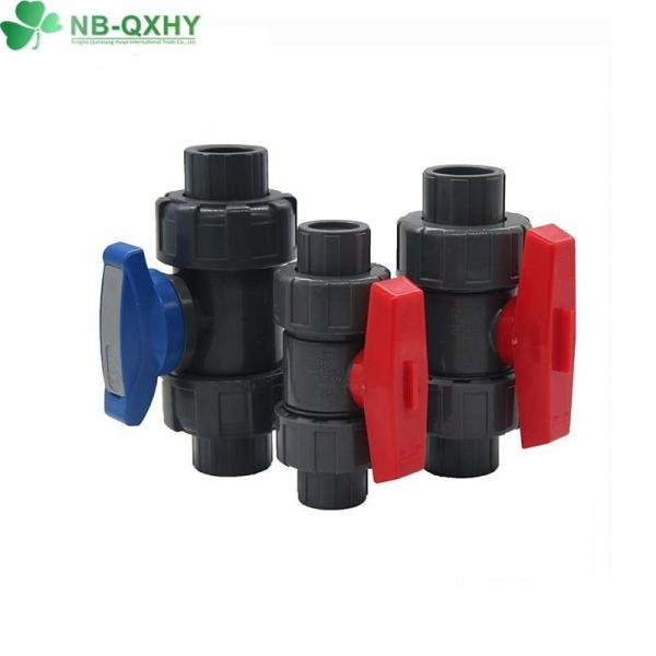 Cheap 1-1/2 prime Flexible PVC Ball Valve Perfect for Agriculture Field at Medium Pressure for sale