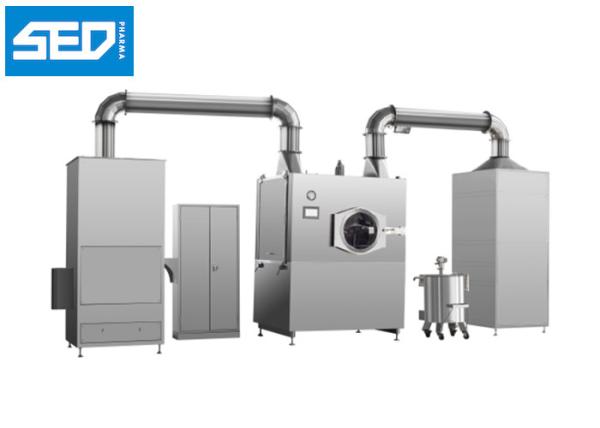 Cheap High Efficiency Automatic Film Coating Machine Micro Computer Controlled for sale