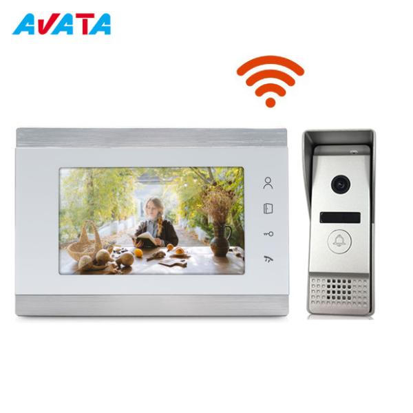Cheap WiFi IP wireless Video Door Phone Intercom Smart Phone APP remote Control for sale