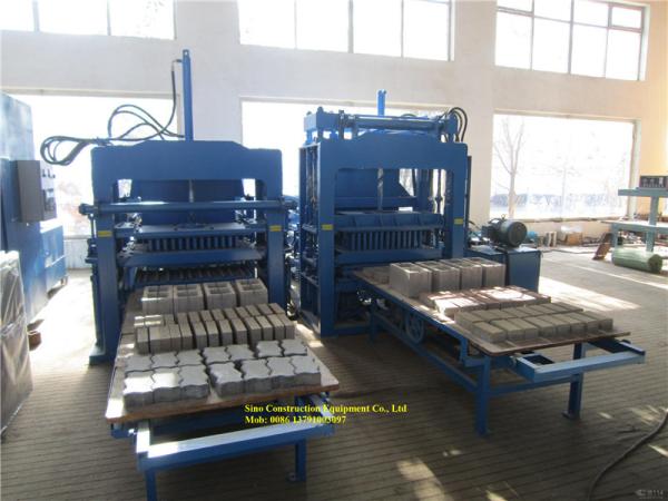 Cheap Hydraulic Automatic Cement Block Machine QT9-15 Brick Machine Production Line for sale