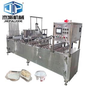 Best Automatic Granule Cup Filling And Sealing Machine For Oat Nut Cup Cover wholesale