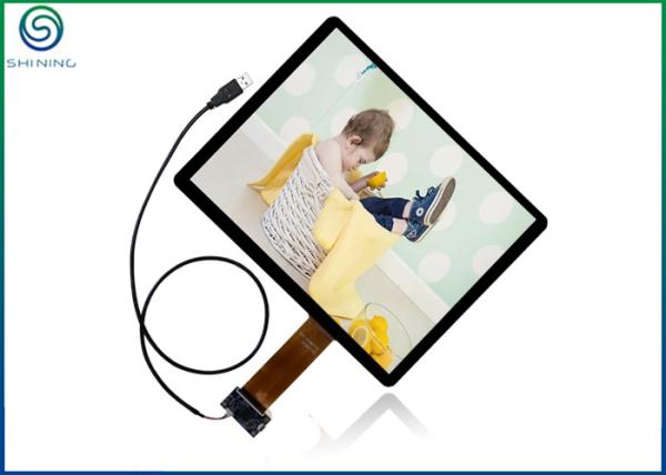 Cheap ILI2511 Controller Touch Screen With Projected Capacitive Technology , 14" G+G 4:3 USB Interface for sale