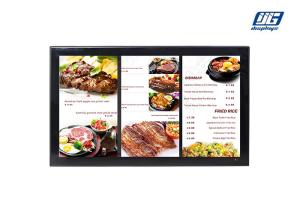 China Black Frame Wall Mounting 43'' LCD Multi Screen Display Area Advertising Player on sale