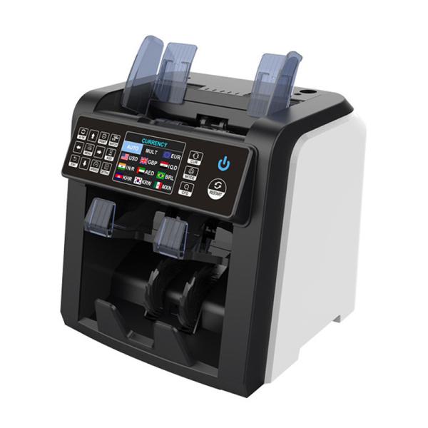 Cheap Dual CIS Two Pocket Mixed Denomination Bill Counter Currency Sorter Note Counting Machine for sale