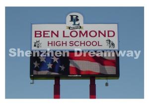 Best Front Maintenance P 10 Outdoor LED Signs with EPISTAR LED WIFI Control wholesale