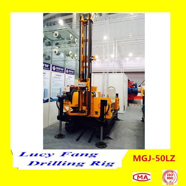 Cheap China Multi-function MGJ-50LZ Crawler Foundation Engineering Earth Auger Drilling Rig for sale