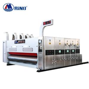 Best 1200mm Carton Box Flexo Printing Machine 200Pcs/Min With Slotter wholesale