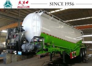 Best Wear Resistant Steel Bulk Cement Tanker Trailer 50 Tons Capacity With BPW Axles wholesale