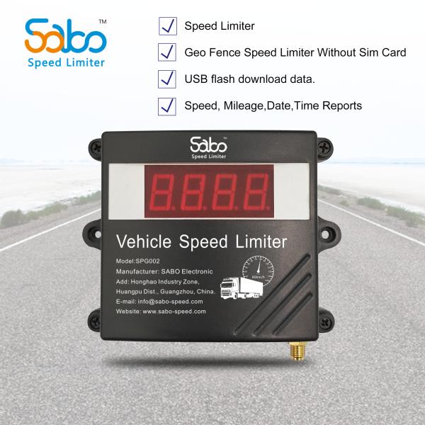 Cheap 2km/h Tamper Proof 20HZ Automatic Programmable Bus Speed Limiter for sale