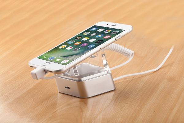 Cheap COMER anti-theft alarm locking devices security system tablet mobile phone display stand with security lock for sale