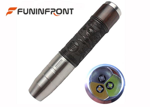 Cheap Powerful Three Light Source CREE Expert Gem Torch Using 18650 Li-ion Battery for sale