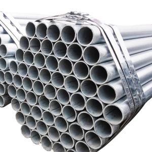 Hot Dipped Galvanized Pipe ASTM A106 SCH 40 ERW GI Seamless Round Steel Structural Tube