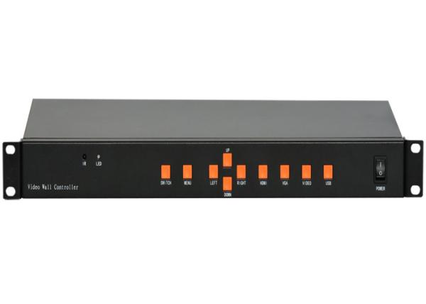 Cheap IR 3X3 LCD Video Wall splitter Controller kit with RS232 Remote Case Key Control for sale