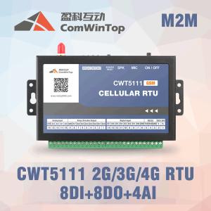 Best 9 - 28V DC Internet Of Things Gateway GPRS RTU Controller With 8Di 8Do 4Ai wholesale