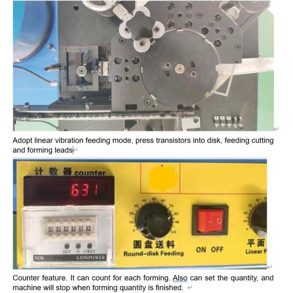 Auto Transistor Forming Machine, Electronic Components Bending Machine