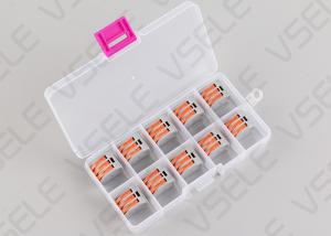 China Electrical Three Port 10PCS Junction Box Wire Connectors on sale