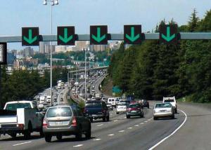 Best Outside Reflective P25 Variable Message Signs Multiple Control Mode / Wireless Connection wholesale
