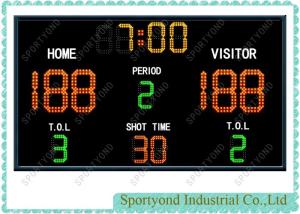 Wireless Digital Basketball Scoreboards with shot clock and time display