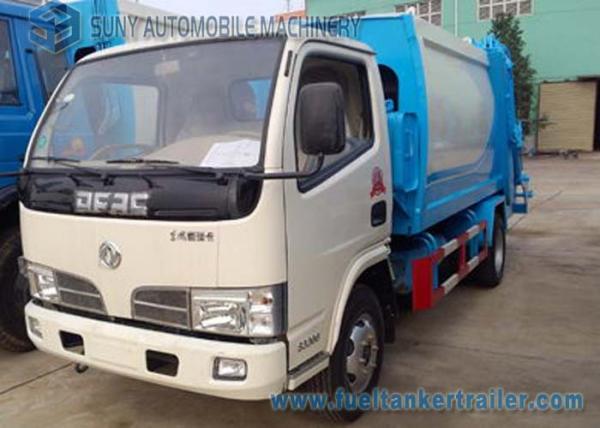 Cheap 3cbm--5cbm Small Compactor Garbage Trucks Dongfeng Chassis 4x2 for sale