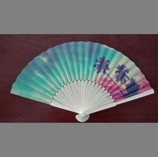 Cheap custom design paper folding fan with bamboo frame , perfect item for decoration, wedding or promotion for sale