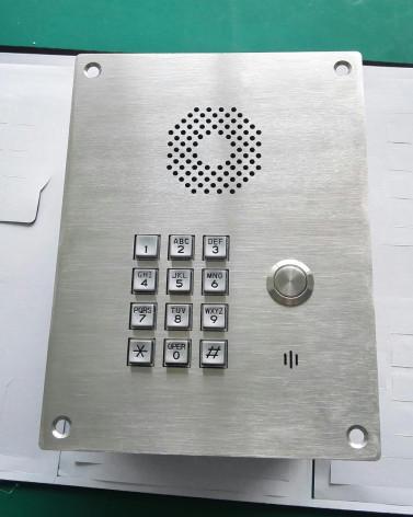 Cheap Waterproof Clean Room Telephone / Hands Free Intercom With Embedded Installation for sale