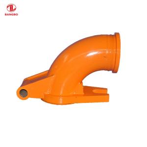 Twin Wall Zoomlion Spare Parts Concrete Pump Hinge Bend Pipe Elbow