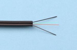 Flat Optical FTTH Drop Cable 2 Core Power Cable For Access Network