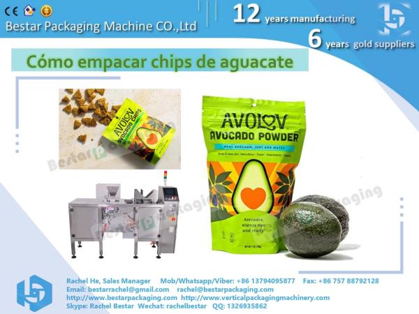 Cheap How to package avocado slices by Bestar automatic Doypack machine for sale