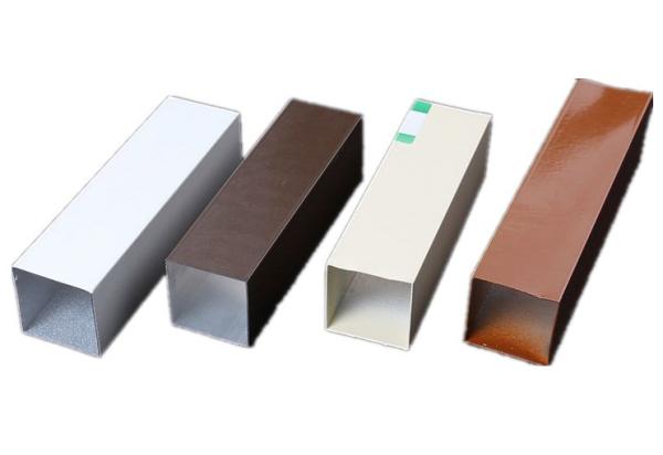 Cheap 6063 T5 80*40 Aluminium Square Tube Hollow Tubes , Powder Coated Aluminum Profile for sale