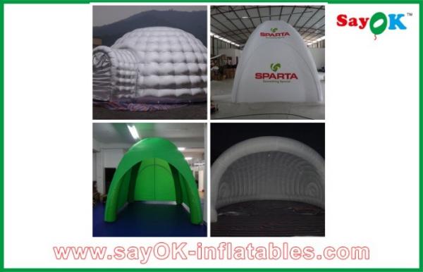 Cheap inflatable work tent Outdoor Oxford Cloth Or PVC  White Camping Inflatable Tents Marquees For Sale for sale