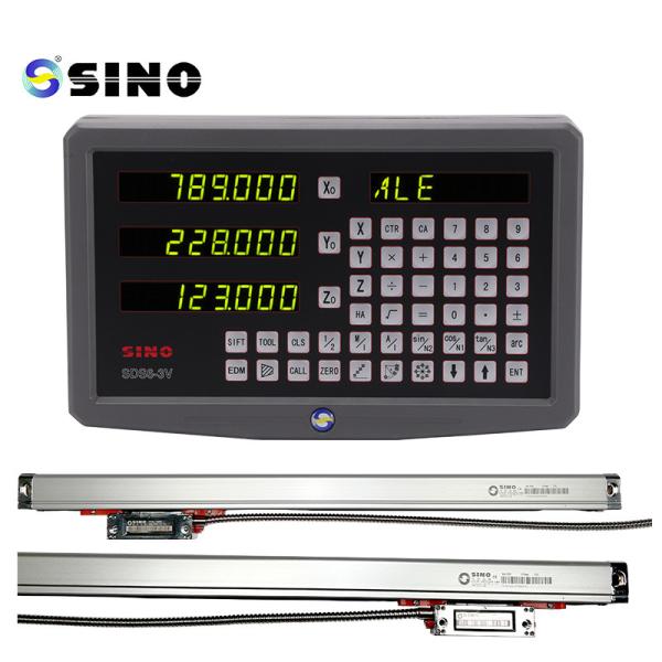 Cheap SINO SDS 2-3VA Linear Digital Readout DRO Kit 3 Axis Digital Readout Scale Encoder For Milling Machines for sale