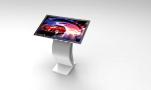 Indoor Capacitive Touch Screen Kiosk TFT Metal Case Toughened Glass Material