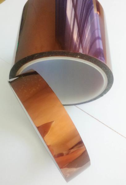 Cheap Low Static Tawny Polyimide Kapton Tape In Application Of Automotive Sensor And Manifolds for sale