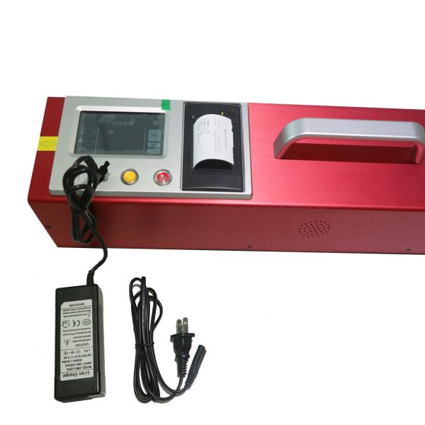 Cheap 13Ah Portable Retroreflectometer With Luggage Box And Brake Wheels for sale