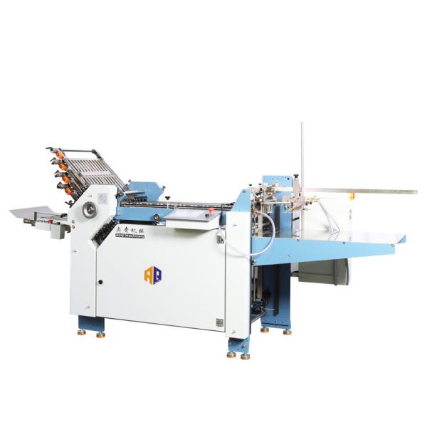 Cheap Automatic Feeding Industrial Paper Folder With PLC Smoothly Controlled for sale