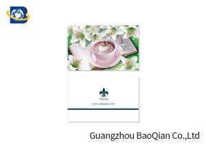 Customized 3D Lenticular Card Round / Square Shape Support Printing Service
