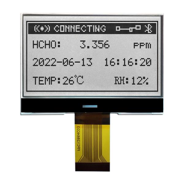 Cheap MCU 132x64 LCD COG Display , ST7565R Transmissive LCD Screen HTG13264C for sale