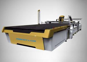 China Customized CO2 Laser Cutter Automatic Fabric Cutting 3300*1700 With Vacuum Table on sale