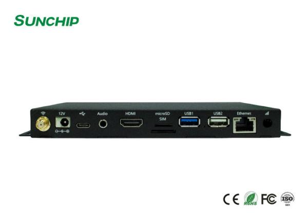 Cheap Mini Android HD Media Player Box Multi Language Support 4G LTE Optional for sale